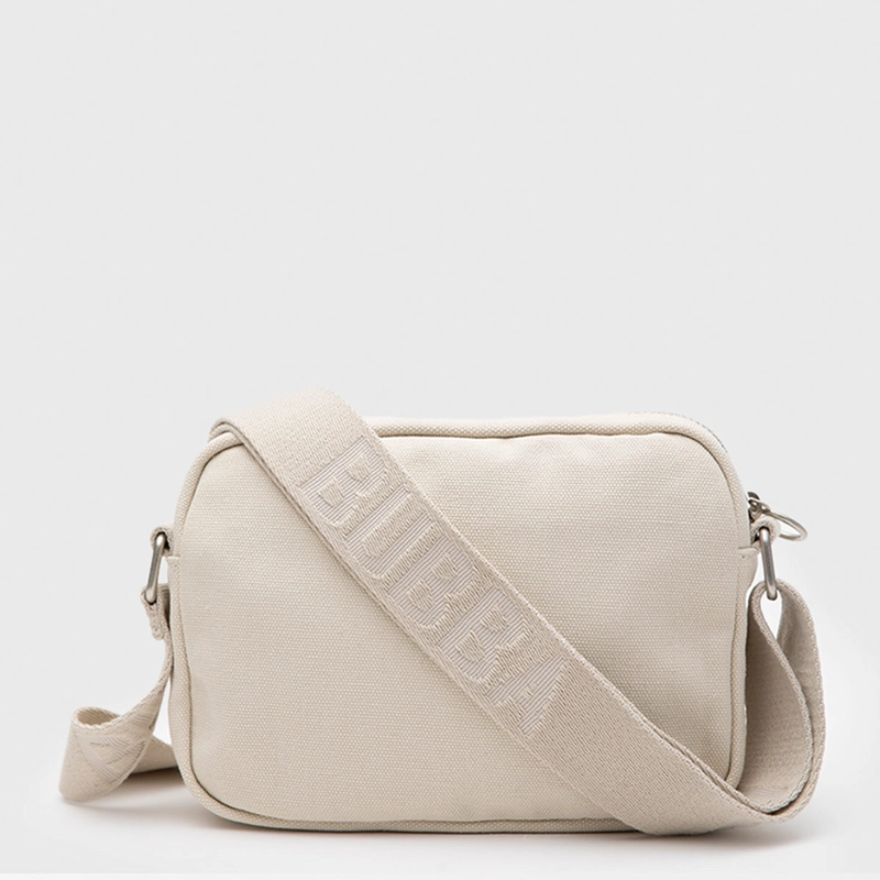 CARTERA BUBBA CANVAS BEIGE - 3