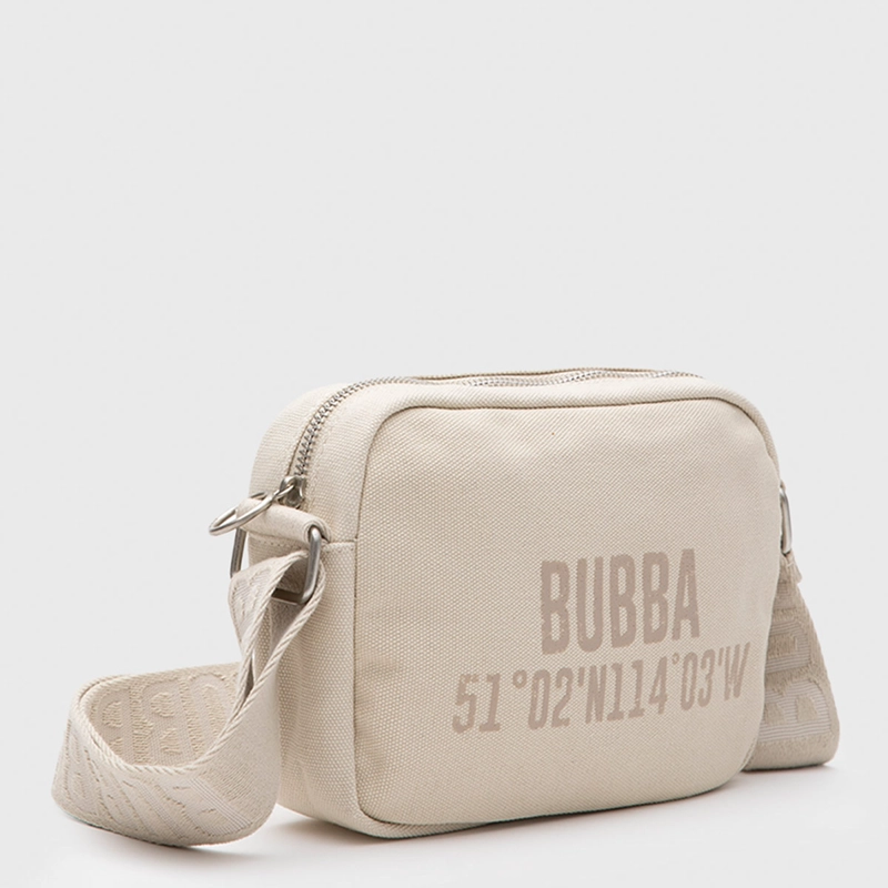 CARTERA BUBBA CANVAS BEIGE - 4