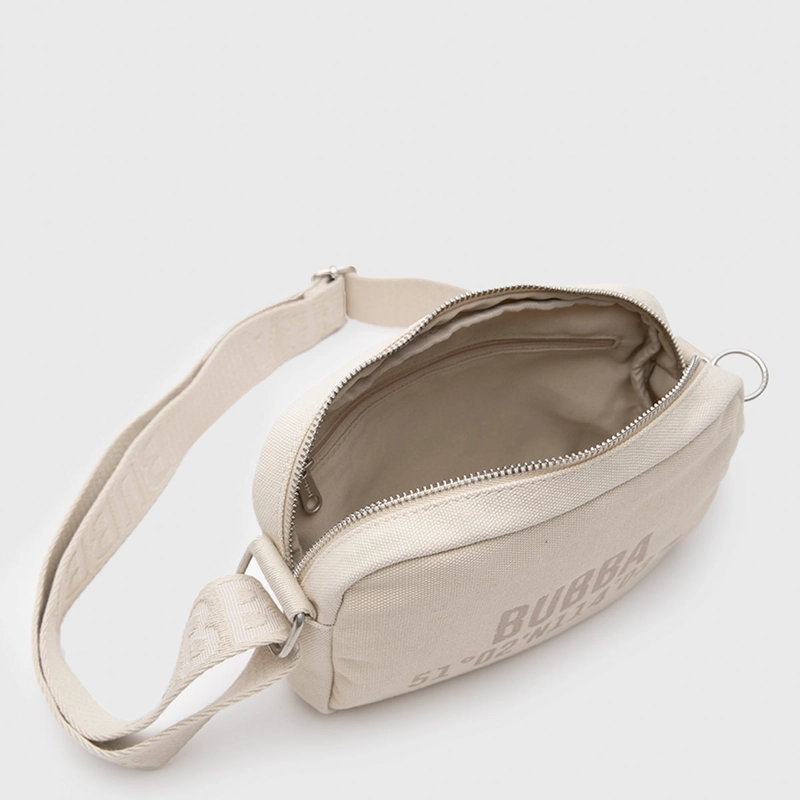 CARTERA BUBBA CANVAS BEIGE - 5