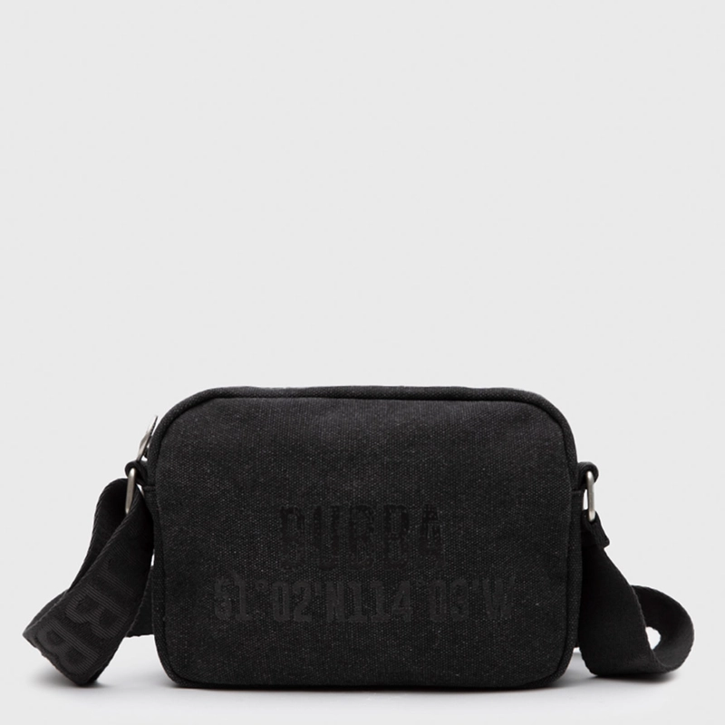 CARTERA BUBBA CANVAS NEGRO - 1