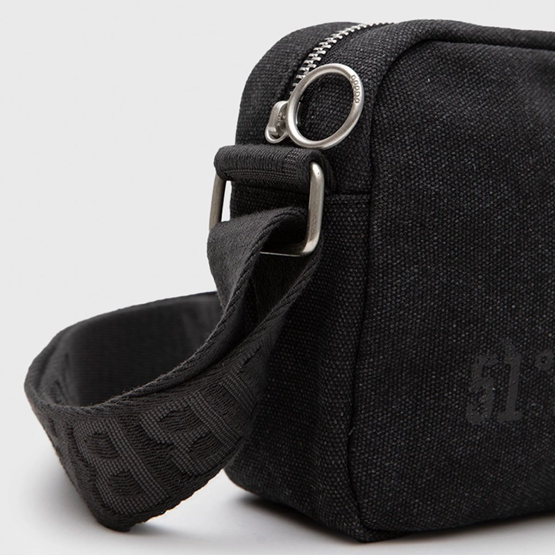 CARTERA BUBBA CANVAS NEGRO - 6