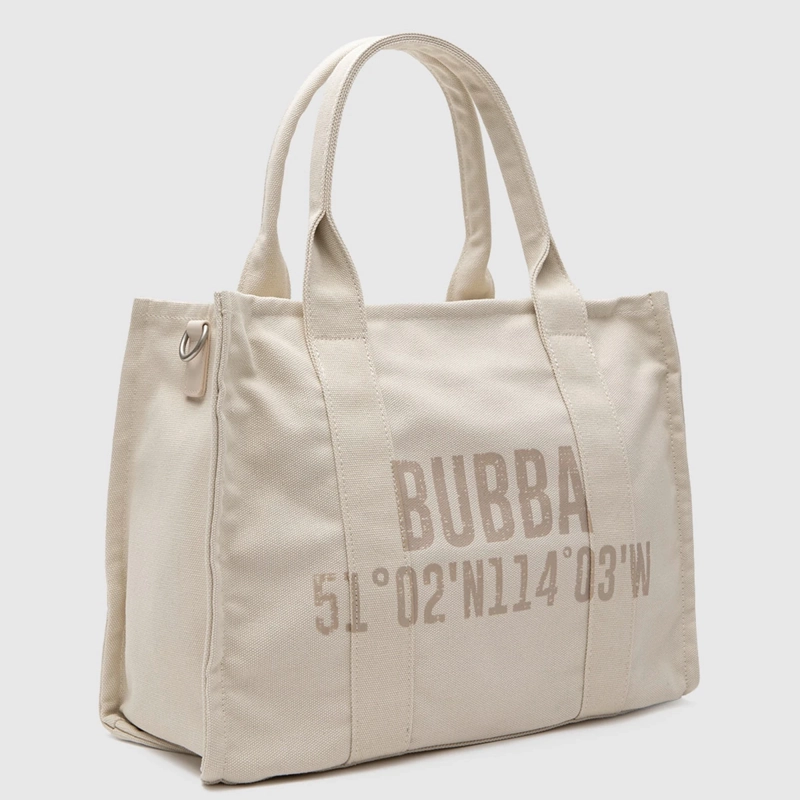 CARTERA BUBBA BEIGE CANVAS  - 2