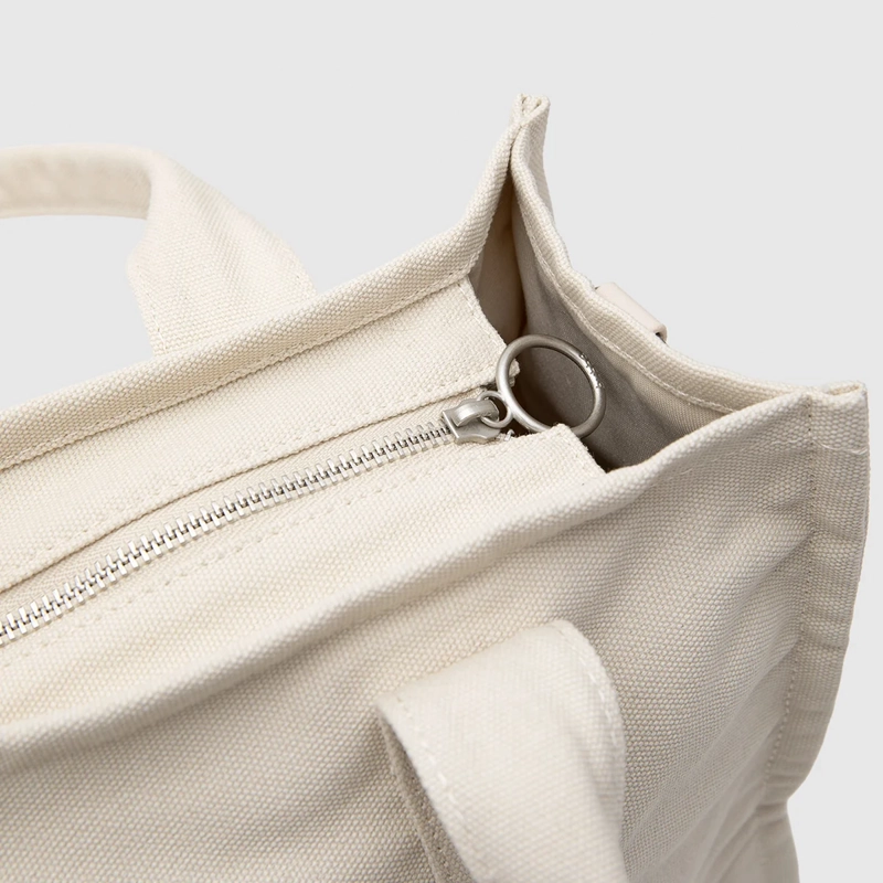 CARTERA BUBBA BEIGE CANVAS  - 6
