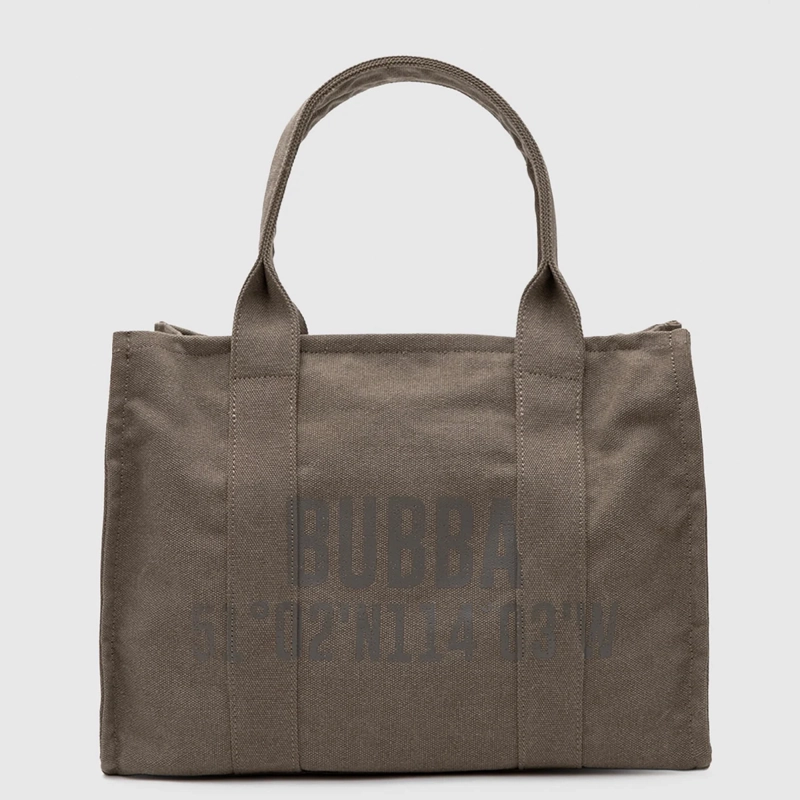 CARTERA BUBBA VERDE CANVAS  - 1