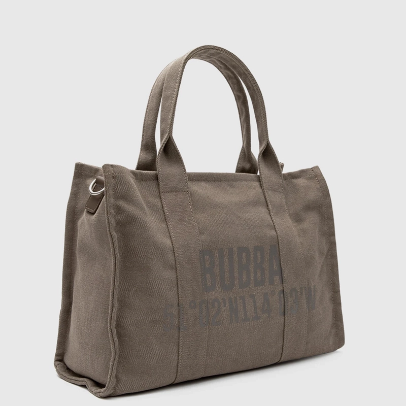 CARTERA BUBBA VERDE CANVAS  - 2