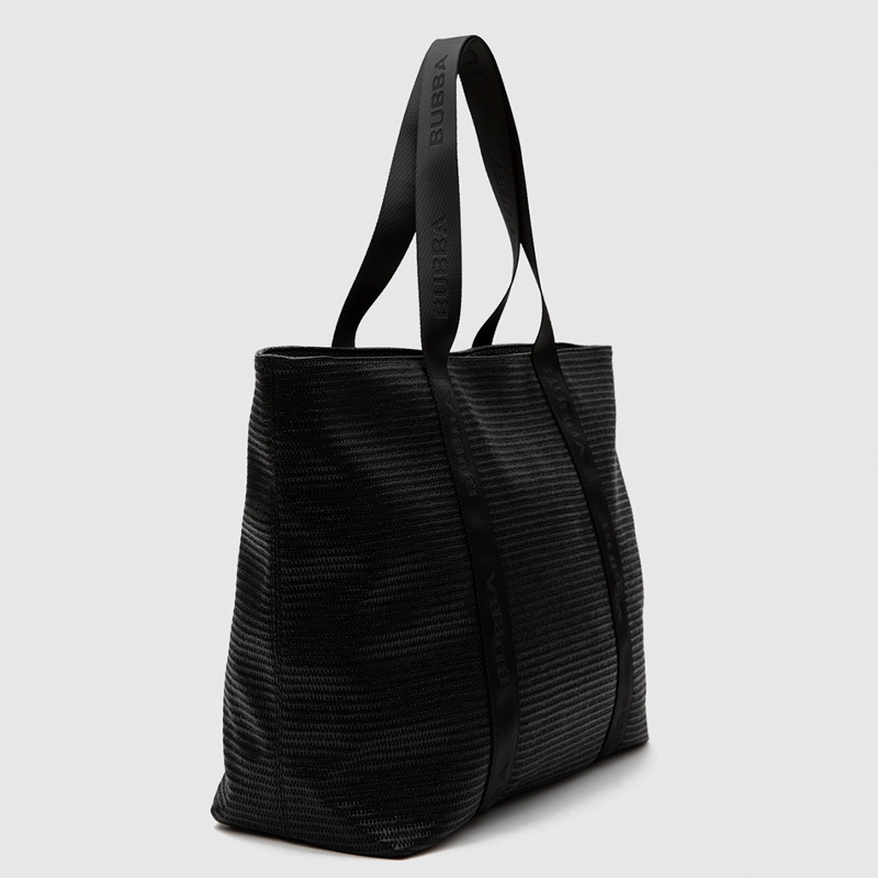CARTERA TOTE BUBBA NEGRO MALLORCA  - 2