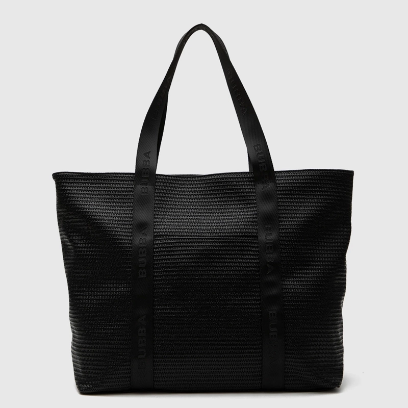 CARTERA TOTE BUBBA NEGRO MALLORCA  - 3