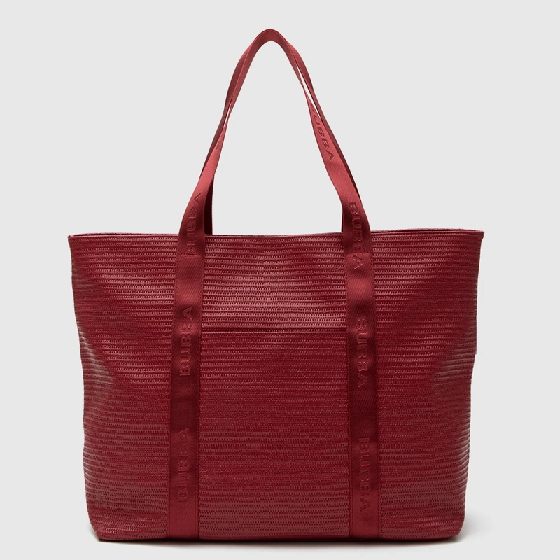 CARTERA TOTE BUBBA ROJO MALLORCA  - 3