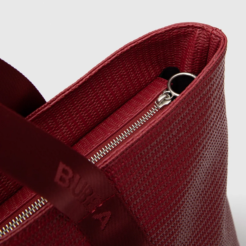 CARTERA TOTE BUBBA ROJO MALLORCA  - 5