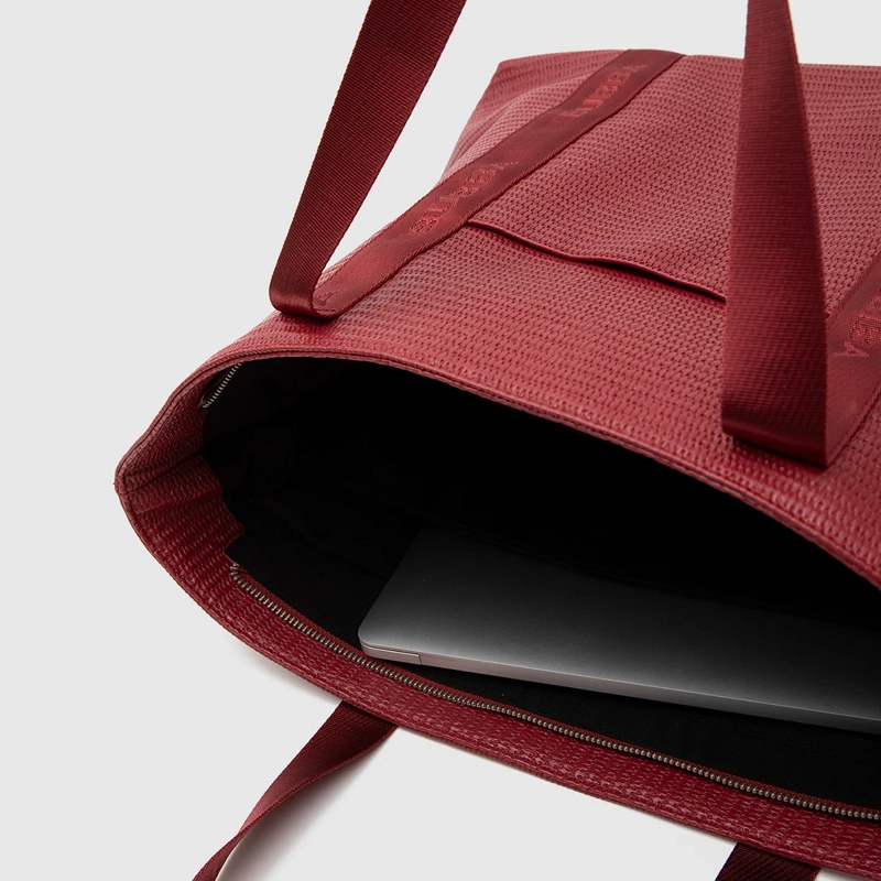 CARTERA TOTE BUBBA ROJO MALLORCA  - 7