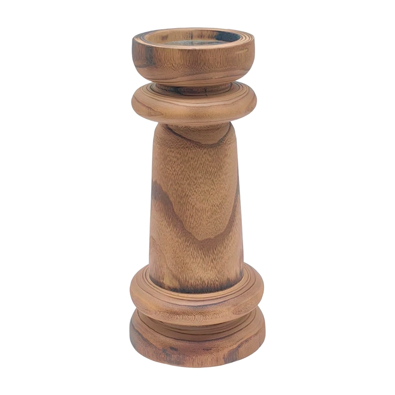 CANDELABRO RIPLEY HOME MOK MADERA M CAFÉ - 1