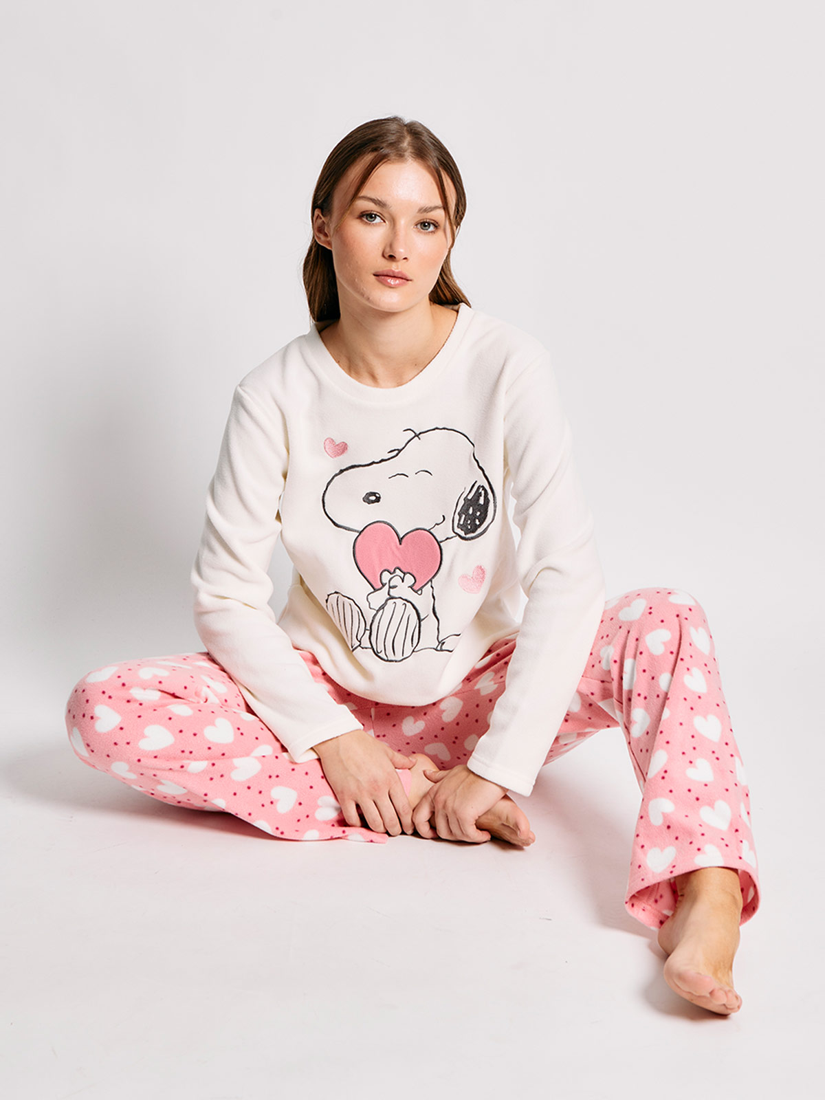 PIJAMA SNOOPY POLAR LARGO - 4