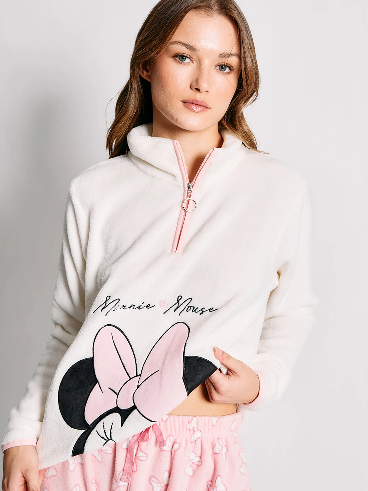 PIJAMA MICKEY SHERPA LARGO - 3