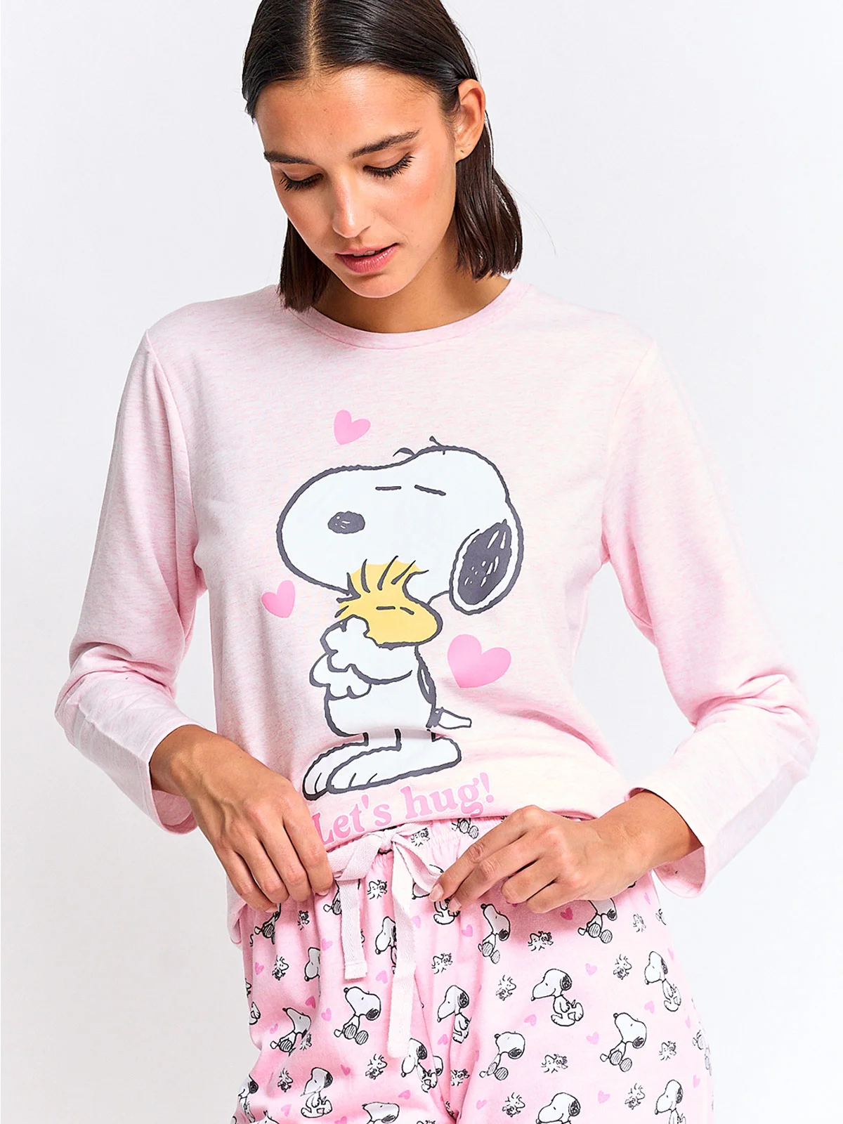 PIJAMA SNOOPY LARGO FLEECE - 3