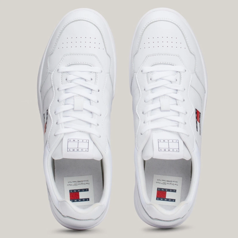 ZAPATILLAS HOMBRE TOMMY HILFIGER CASUALES BLANCO EM0EM01443YBR - 5