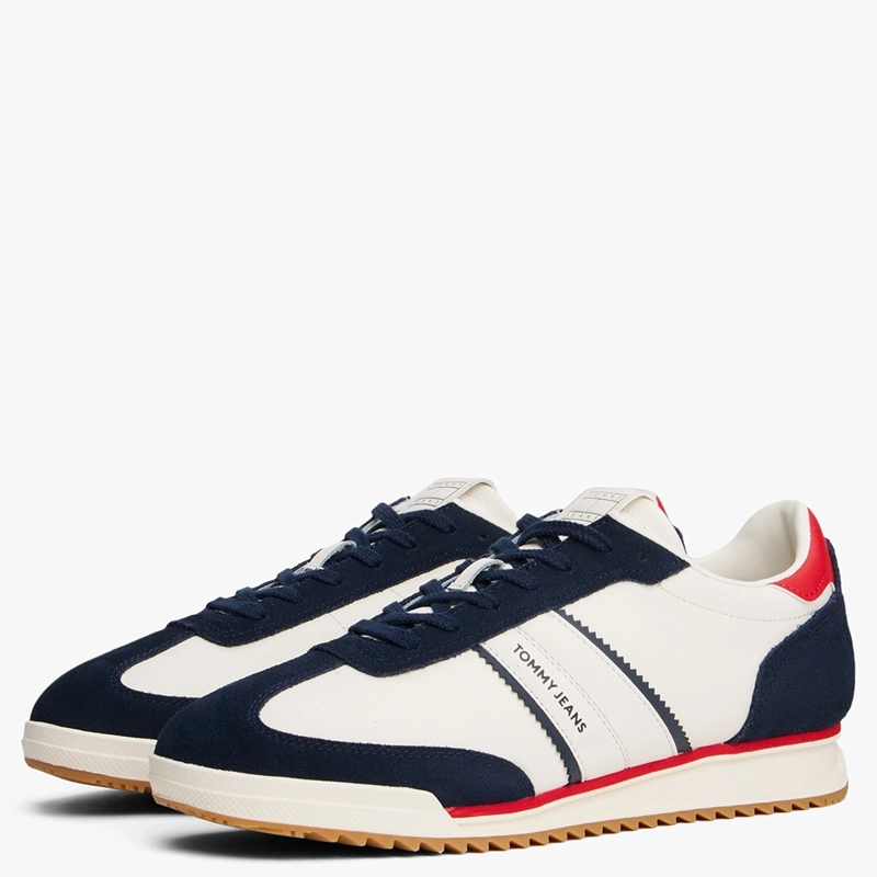 ZAPATILLAS HOMBRE TOMMY HILFIGER CASUALES BLANCO EM0EM016190GZ  - 2
