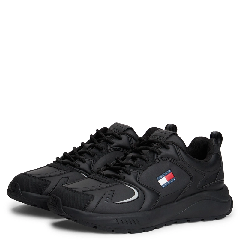 ZAPATILLAS HOMBRE TOMMY HILFIGER CASUALES NEGRO EM0EM01621BDS  - 2