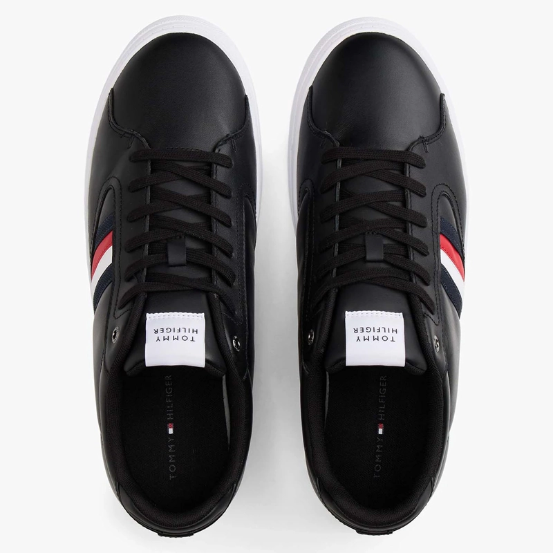 ZAPATILLAS HOMBRE TOMMY HILFIGER CASUALES NEGRO FM0FM05628BDS  - 4