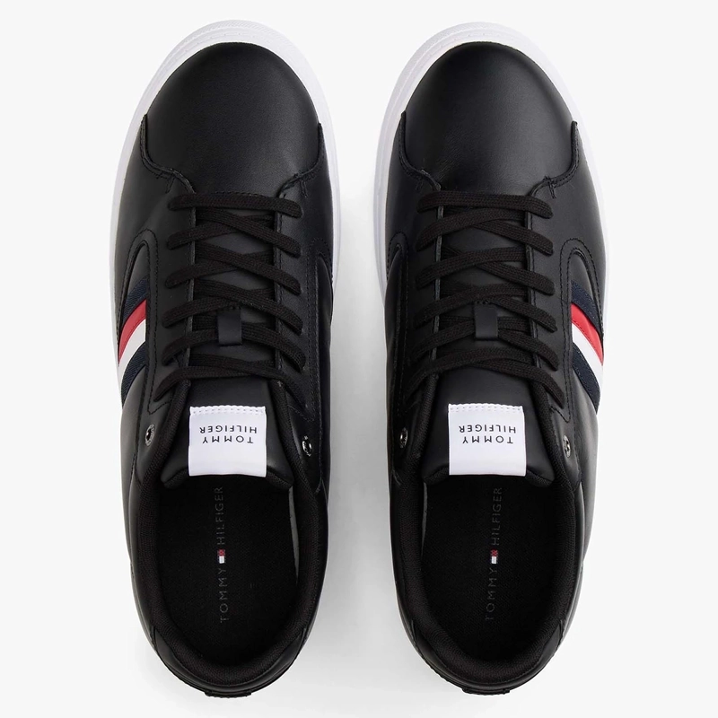 ZAPATILLAS HOMBRE TOMMY HILFIGER CASUALES NEGRO FM0FM05628BDS  - 4