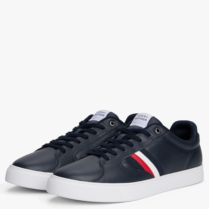 ZAPATILLAS HOMBRE TOMMY HILFIGER CASUALES AZUL MARINO FM0FM05628BDS  - 3
