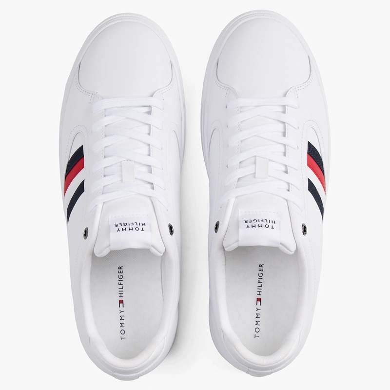 ZAPATILLAS HOMBRE TOMMY HILFIGER CASUALES BLANCO FM0FM05628YBS  - 5