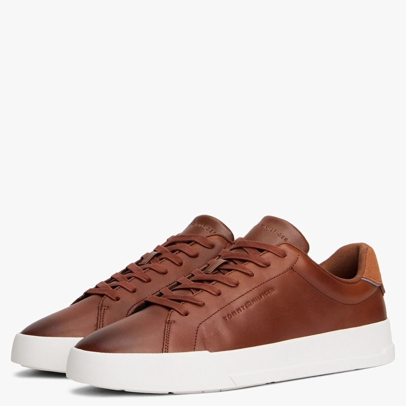 ZAPATILLAS HOMBRE TOMMY HILFIGER CASUALES CAFÉ  FM0FM05729GVI  - 3