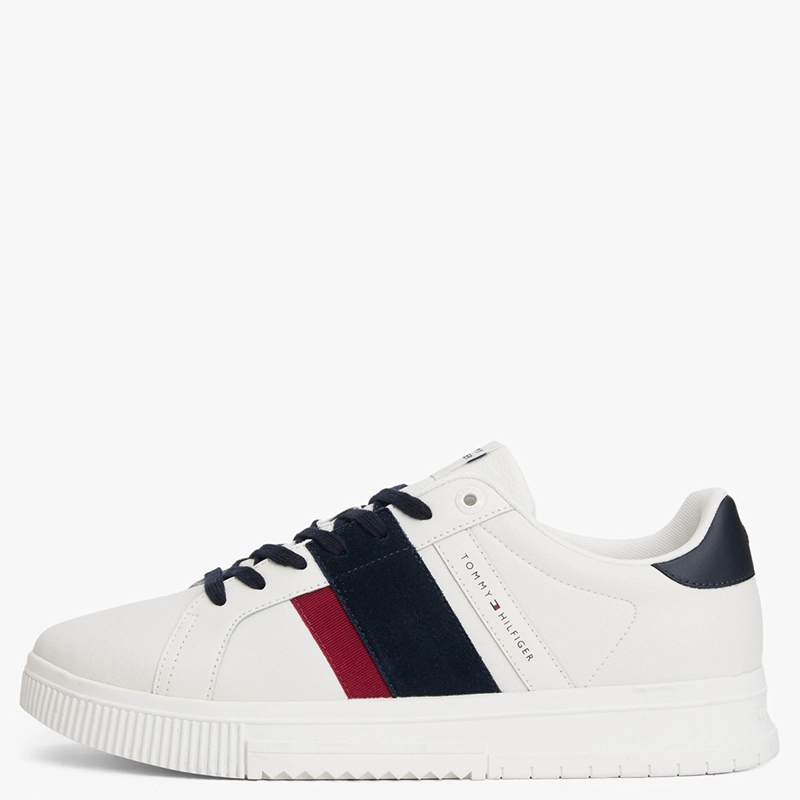 ZAPATILLAS HOMBRE TOMMY HILFIGER CASUALES BLANCO FM0FM05633YBL  - 1