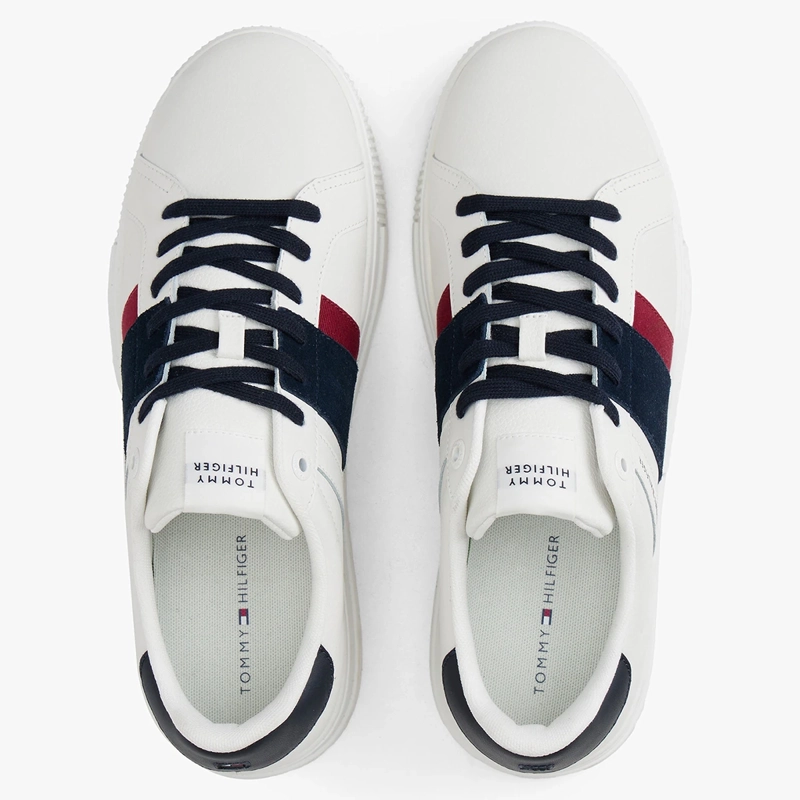 ZAPATILLAS HOMBRE TOMMY HILFIGER CASUALES BLANCO FM0FM05633YBL  - 4