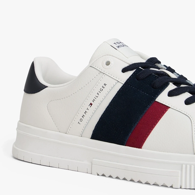 ZAPATILLAS HOMBRE TOMMY HILFIGER CASUALES BLANCO FM0FM05633YBL  - 7