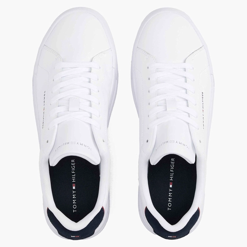 ZAPATILLAS HOMBRE TOMMY HILFIGER CASUALES BLANCO FM0FM053670LD  - 4