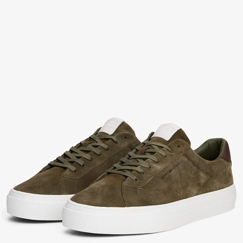 ZAPATILLAS HOMBRE TOMMY HILFIGER CASUALES VERDE FM0FM05573RBN  - 3