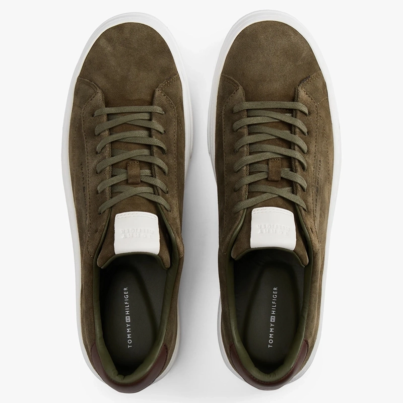 ZAPATILLAS HOMBRE TOMMY HILFIGER CASUALES VERDE FM0FM05573RBN  - 5