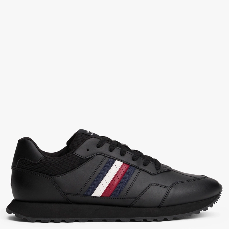 ZAPATILLAS HOMBRE TOMMY HILFIGER CASUALES NEGRO FM0FM05637BDS  - 1