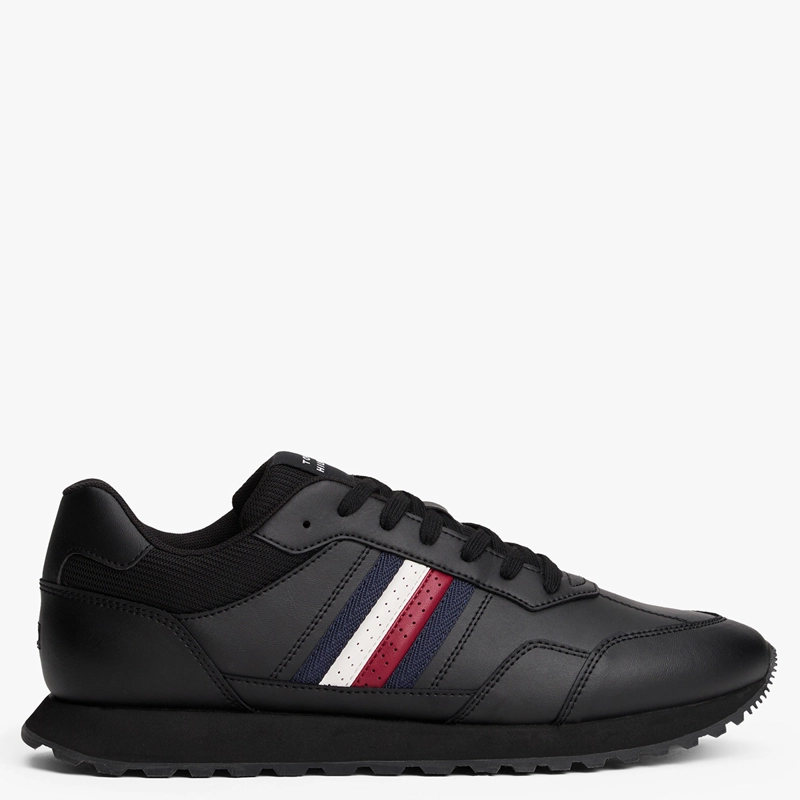 ZAPATILLAS HOMBRE TOMMY HILFIGER CASUALES NEGRO FM0FM05637BDS  - 1