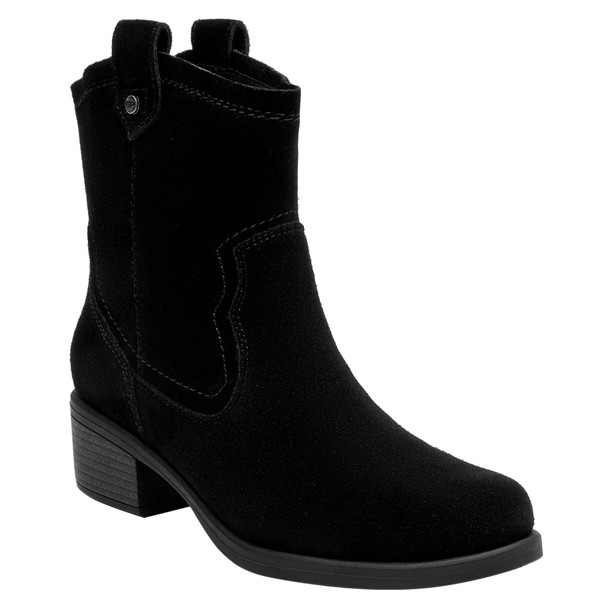 BOTINES MUJER BRUNO ROSSI NEGRO BRM0264 CUERO - 2