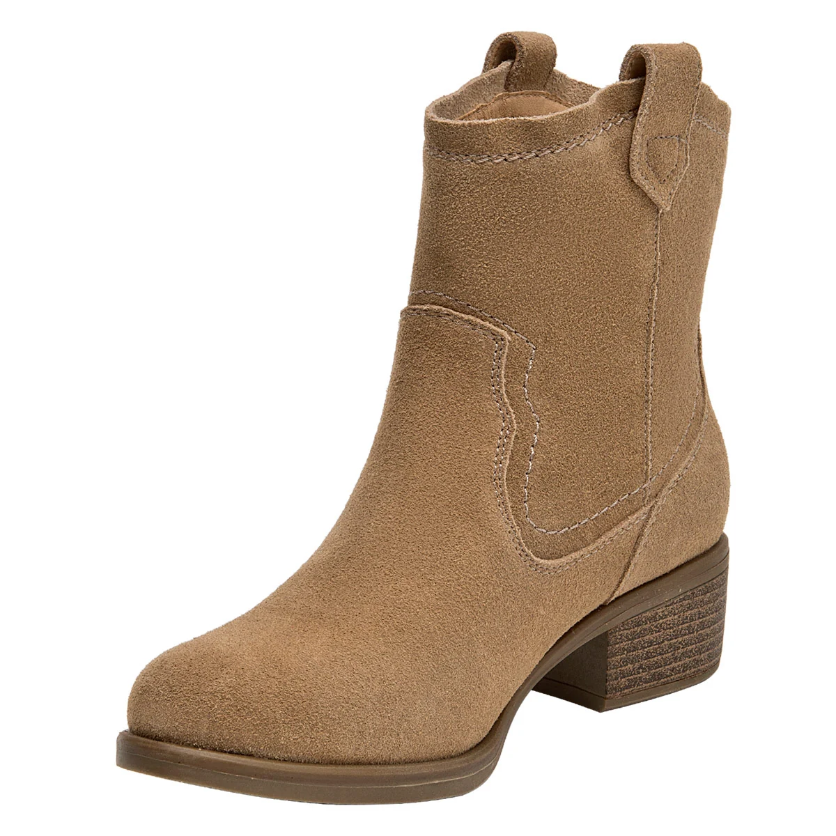 BOTINES MUJER BRUNO ROSSI TAUPE BRM0264 CUERO - 3