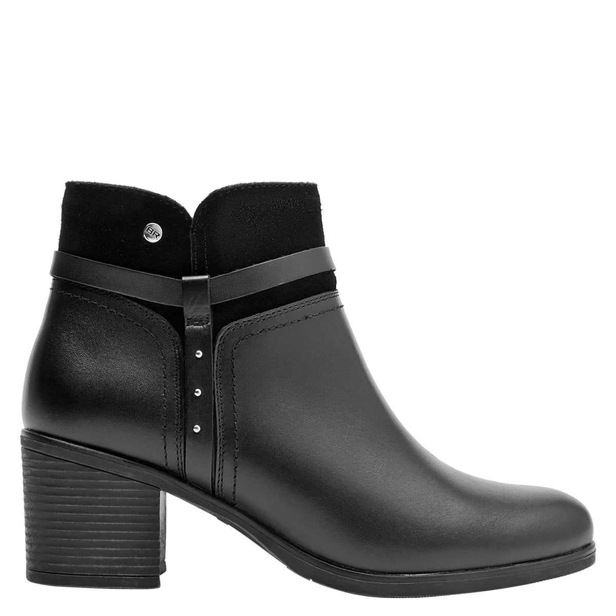 BOTINES MUJER BRUNO ROSSI NEGRO BRM0269 - 1