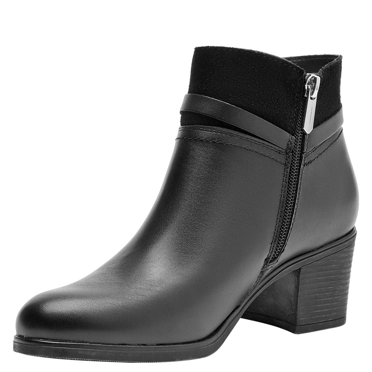 BOTINES MUJER BRUNO ROSSI NEGRO BRM0269 - 3