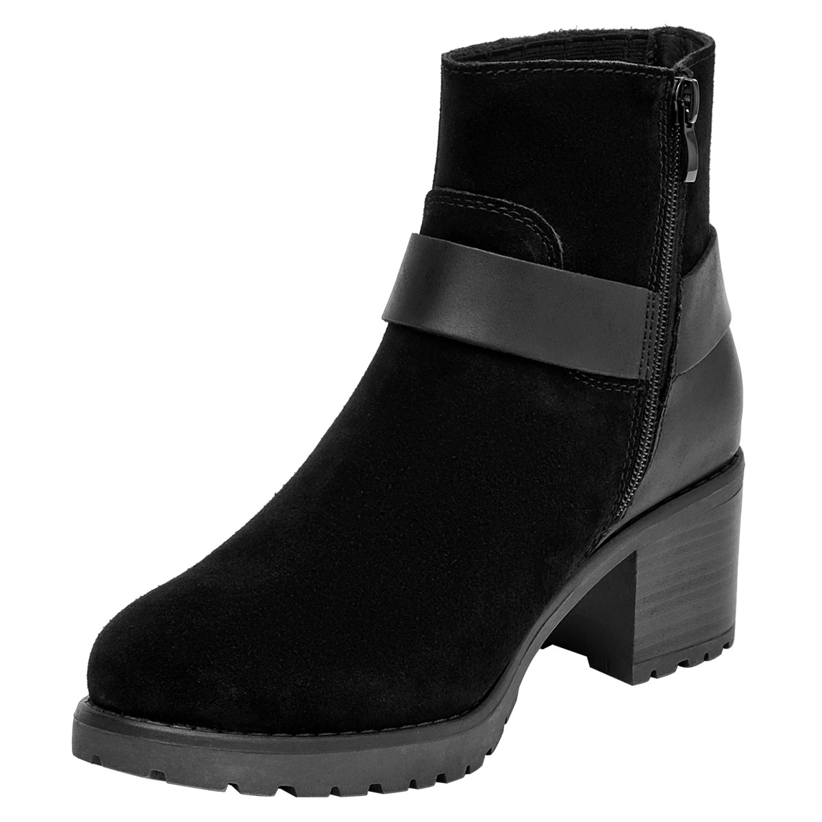 BOTINES MUJER BRUNO ROSSI NEGRO BRM0271 CUERO - 3