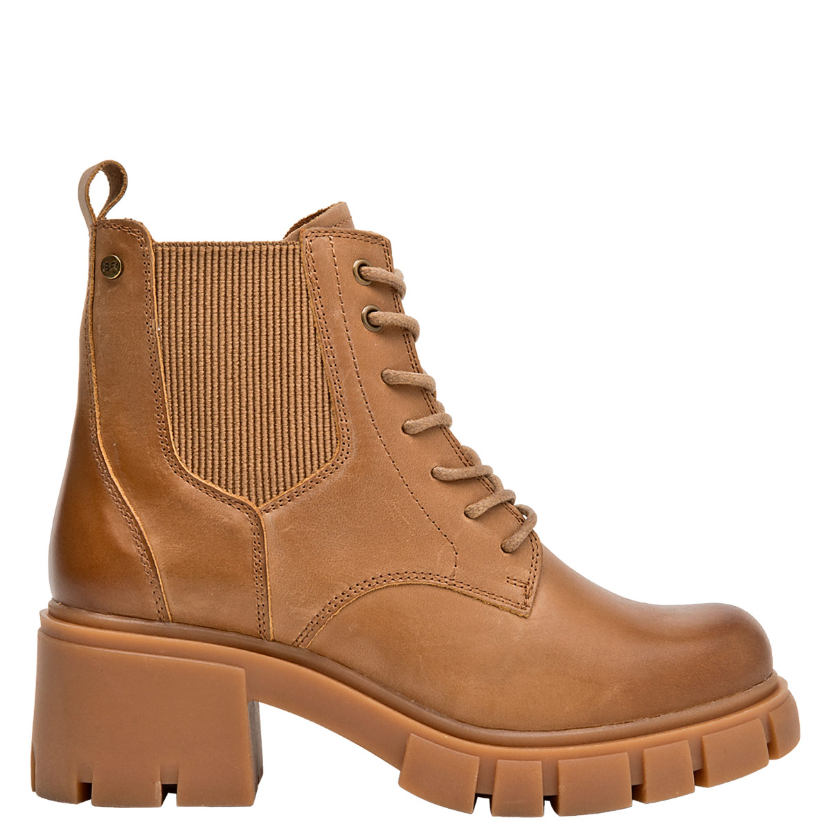 BOTINES MUJER BRUNO ROSSI CAMEL BRM0275 - 1