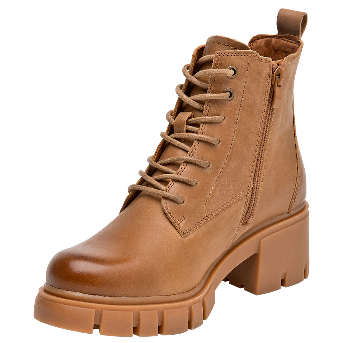 BOTINES MUJER BRUNO ROSSI CAMEL BRM0275 - 3