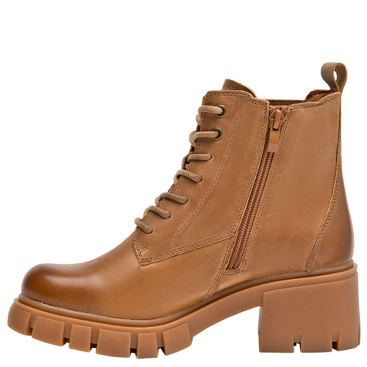 BOTINES MUJER BRUNO ROSSI CAMEL BRM0275 - 4