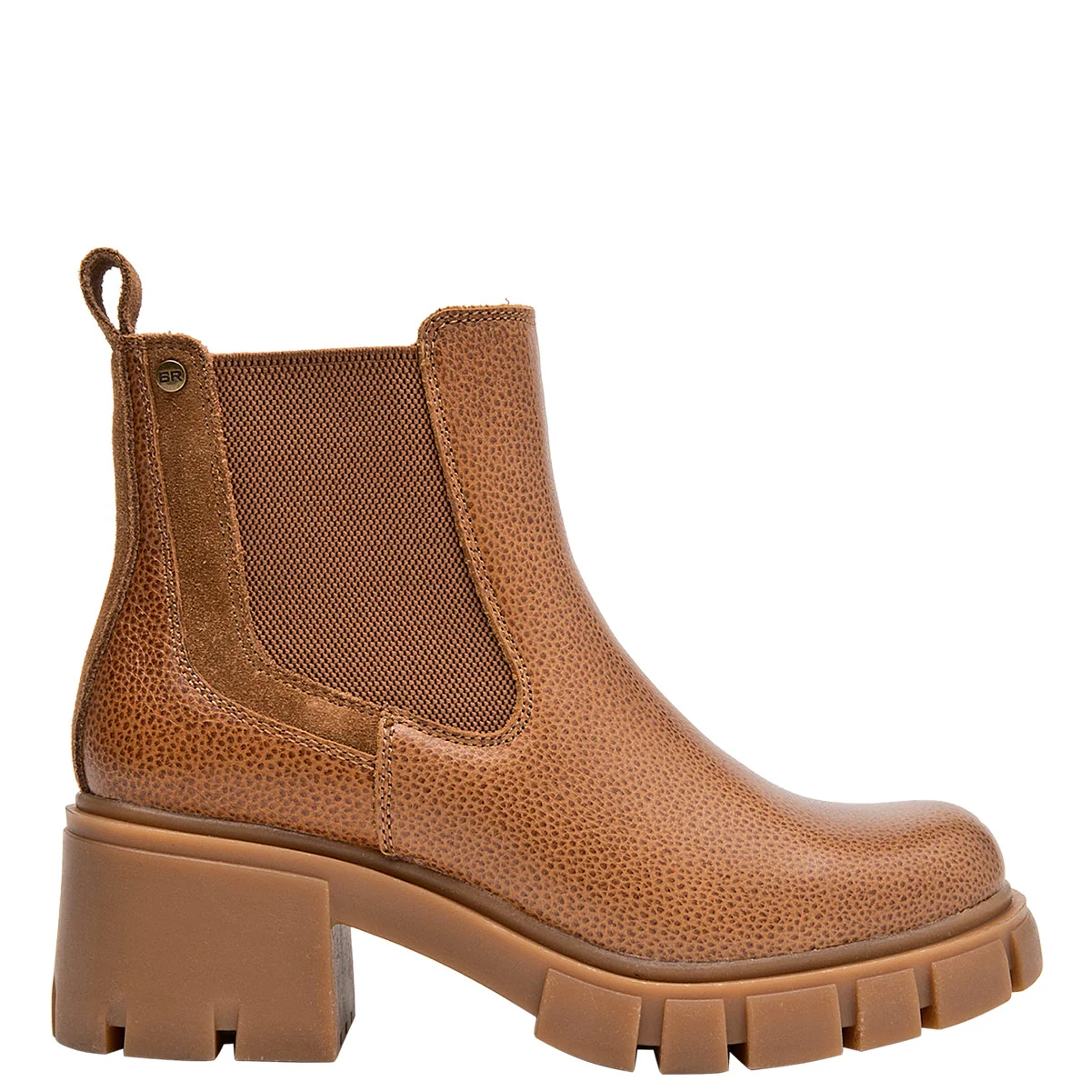 BOTINES MUJER BRUNO ROSSI CAMEL BRM0276 - 1