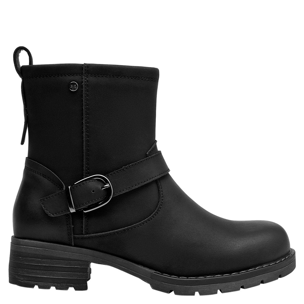 BOTINES MUJER BRUNO ROSSI NEGRO BRM0285 CUERO - 1