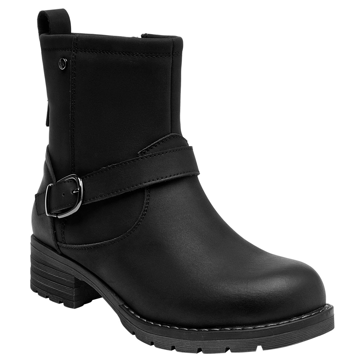 BOTINES MUJER BRUNO ROSSI NEGRO BRM0285 CUERO - 2