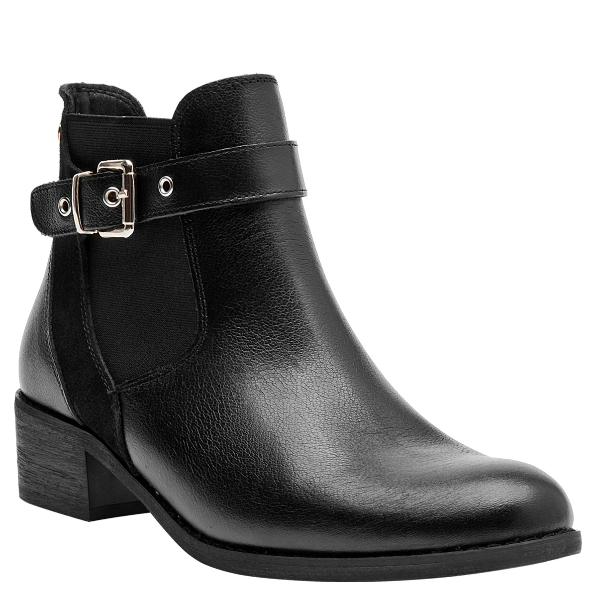 BOTINES MUJER BRUNO ROSSI NEGRO BRM0297 CUERO - 2