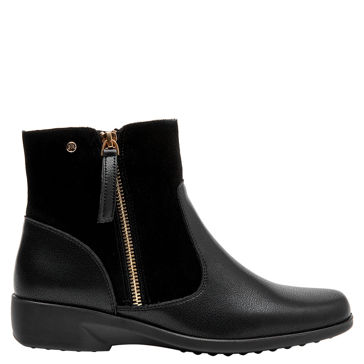 BOTINES MUJER BRUNO ROSSI NEGRO BRM0321 - 1