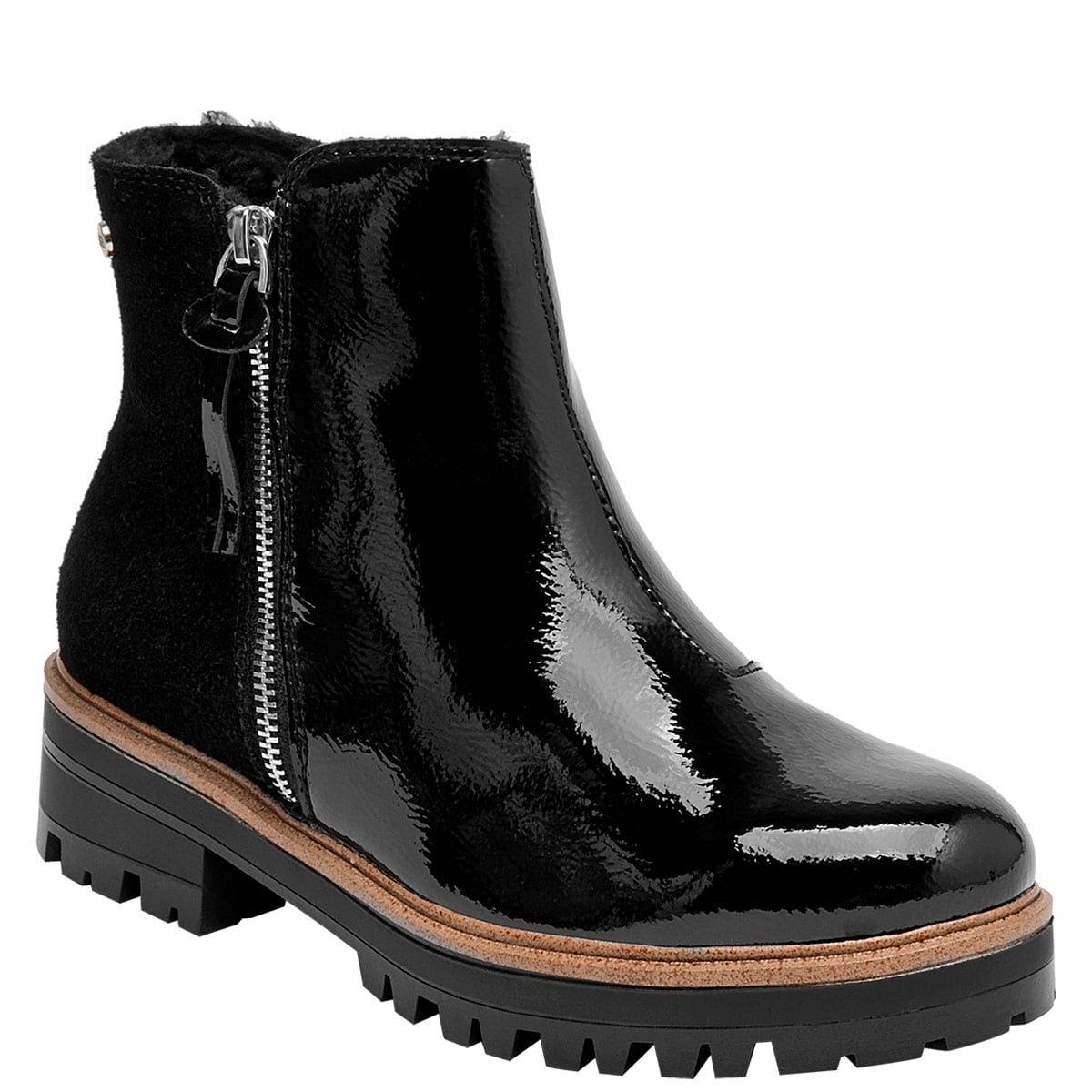 BOTINES MUJER BRUNO ROSSI NEGRO BRM0344  - 2