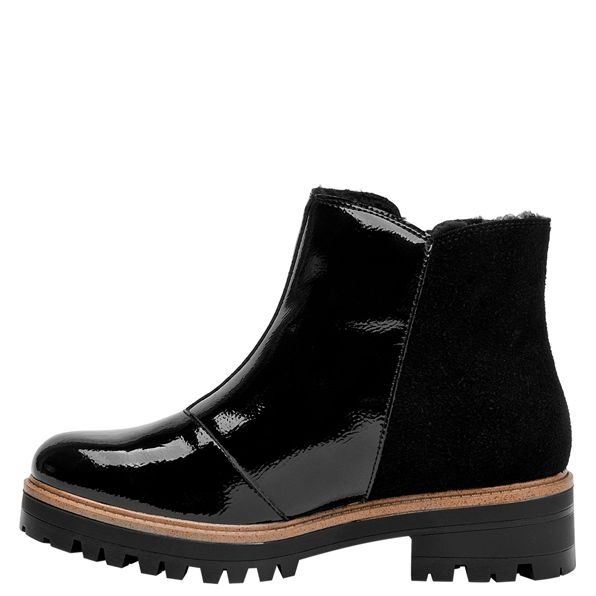 BOTINES MUJER BRUNO ROSSI NEGRO BRM0344  - 4