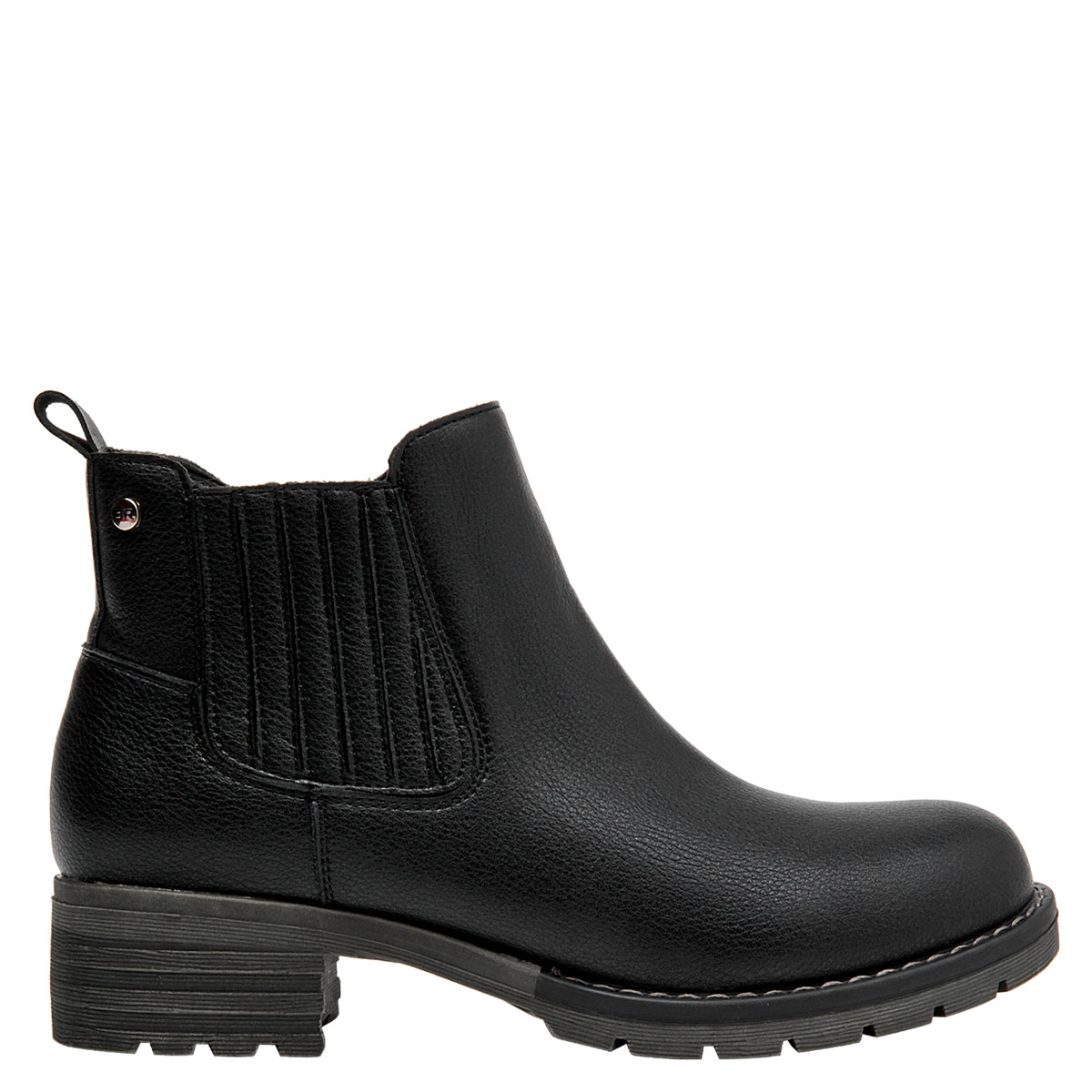 BOTINES MUJER BRUNO ROSSI NEGRO BRM0348 CUERO - 1